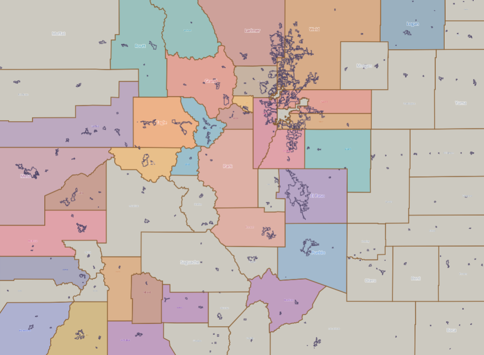 Open the Colorado Interactive Zoning Map